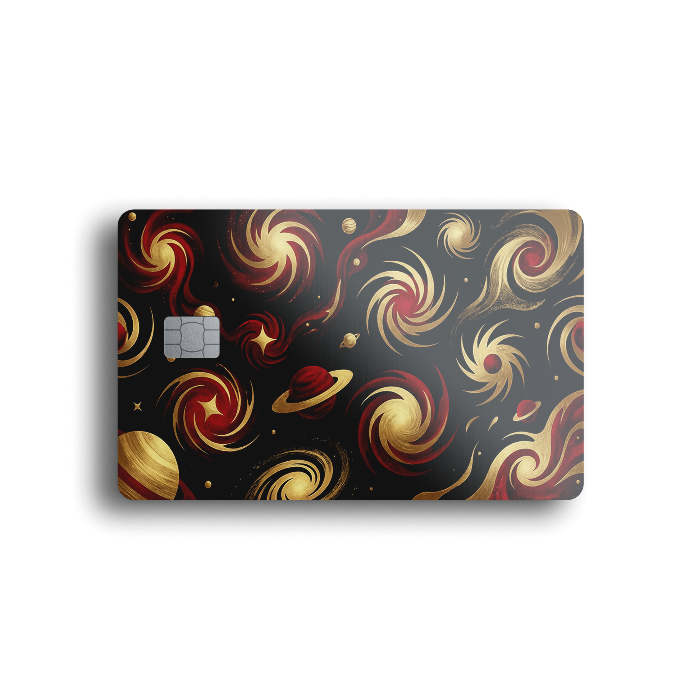 Crimson Cosmos Card Skin